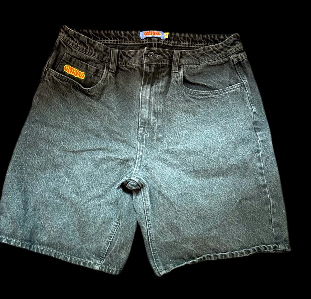 Empyre Men's Black Denim Jean Shorts – Size 36